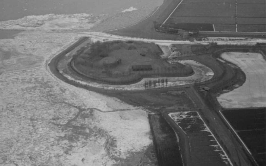 luchtfoto 1920 Fort Buitensluis